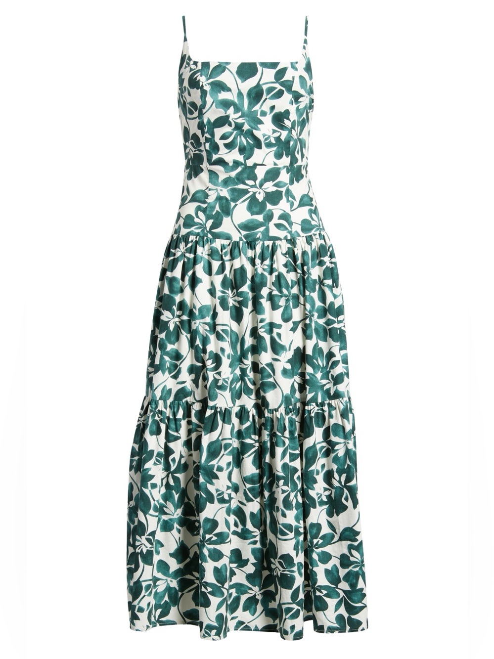 NEW Anthropologie Moon River Sleeveless Midi Dress Floral Sundress NWT - Picture 2 of 12